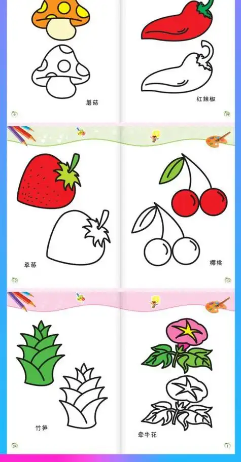 幼儿小班画画简笔画 简笔画图片大全-蒲城教育文学网