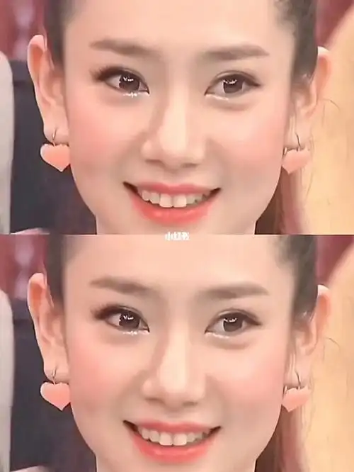 早期的戚薇好水灵啊 这个兔兔牙真的好可爱