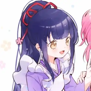 女头像闺蜜一萌一酷动漫高清