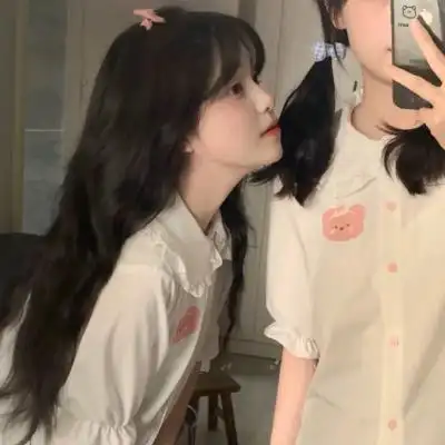 高清好看的闺蜜头像不露脸2个人图片