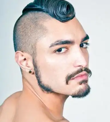 男生最新莫西干短发发型 男生个性短发就要这样扎