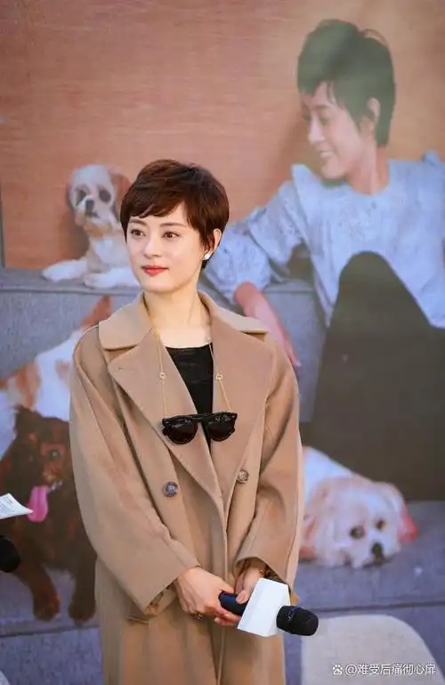 孙俪真有"娘娘"气质,风衣搭牛仔裤美得端庄高贵,照穿优雅贵妇