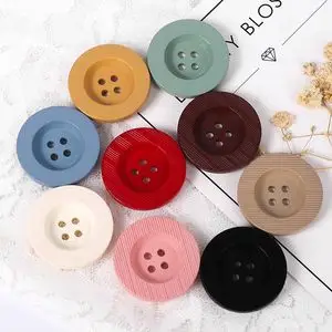 圆形纽扣百搭树脂哑光钮扣毛呢大衣羊绒毛衣开衫风衣上衣女士扣子