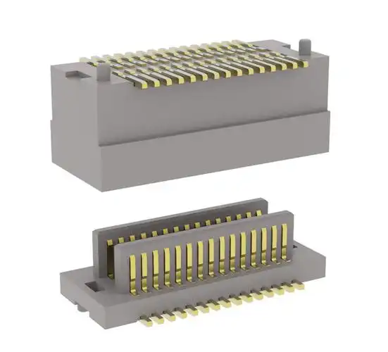 50mm 双槽板对板连接器 合高3.0mm~8.3mm