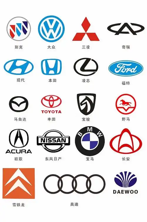 汽车标志logo合集