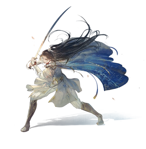 历史古风美男书立绘图 - 米画师