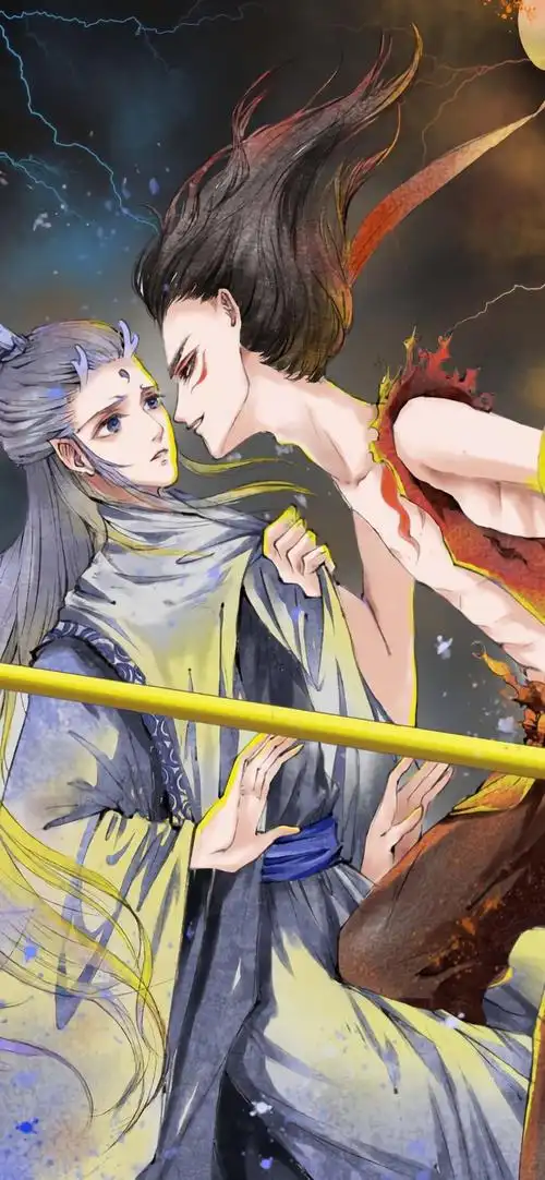 哪吒之魔童降世插画高清手机壁纸