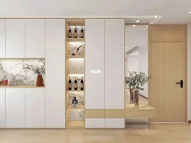 入户鞋柜酒柜一体