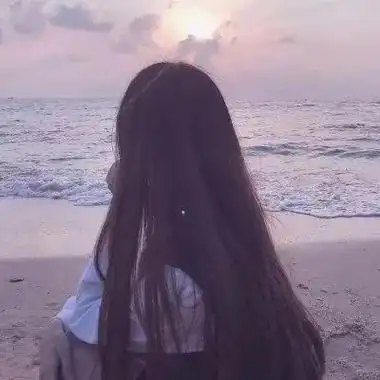 女生头像晚上背影