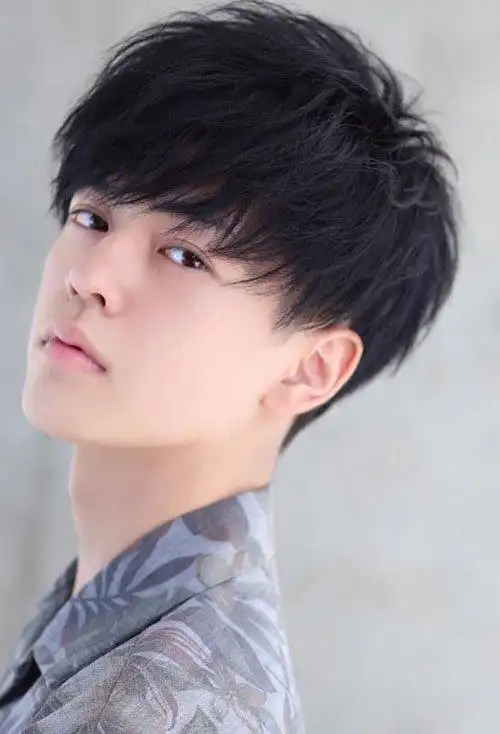 男生精剪帅气盖盖头图片帅气短头发留的发帘造型