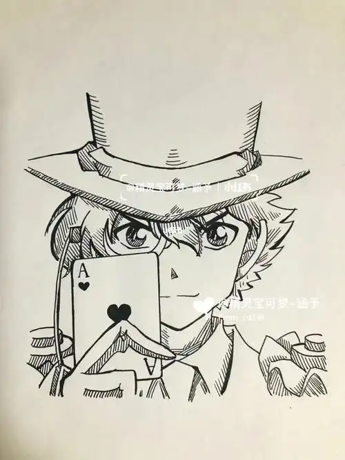 名柯五十张人物2怪盗基德