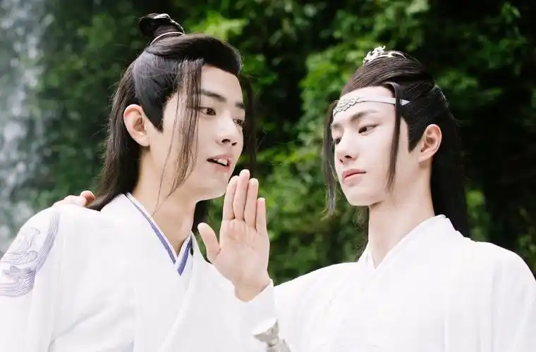 肖战 王一博魏无羡 蓝忘机陈情令 - 堆糖,美图壁纸兴趣社区