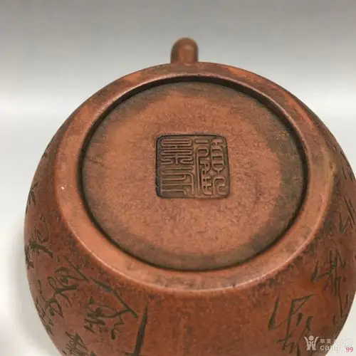 王东石款紫砂壶17x8