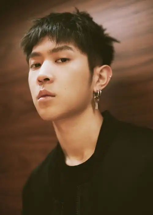 马伯骞受邀担任奢牌大使 黑衣亮相现场玩dj装置