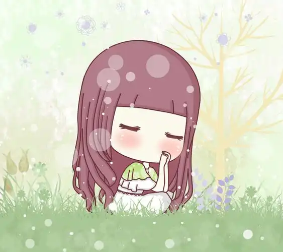 小琢,卡通,壁纸,头像,手绘,q版,插画,原创,唯美,梦幻,小清新