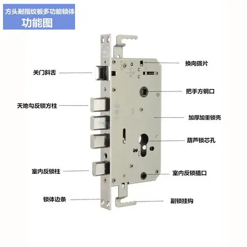 本公司专业生产指纹锁,指纹锁锁体锁芯 厂家直供,量
