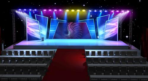 3d效果图舞美舞台效果图礼婚庆效果图设计周年晚会t台效果图设计