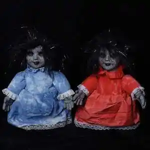 万圣节日本恐怖僵尸鬼娃娃人偶酒吧鬼屋密室逃脱婴儿干尸摆件道具