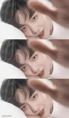 第六期「超特别的三格壁纸」肖战,因为有你,未来可期,人间值得