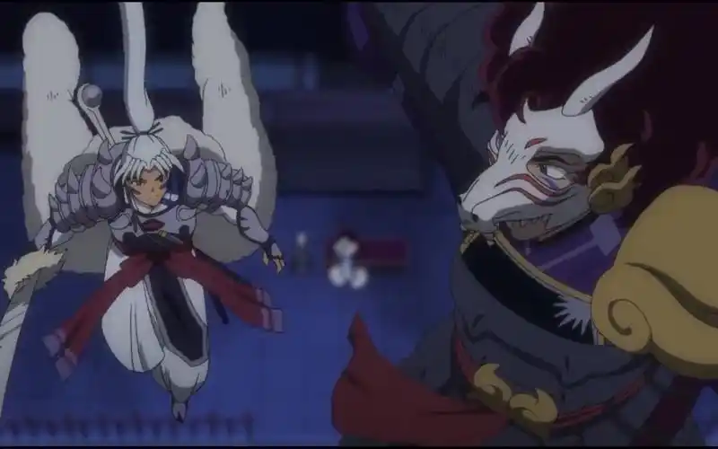 半妖的夜叉姬第二十二集犬大将与麒麟丸并肩作战关系这么好