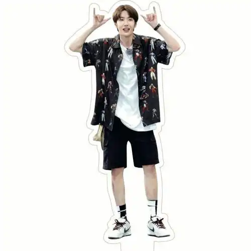 牌真人人形立牌摆件亚克力站牌周边应援物桌面透明定制 王一博1【图片