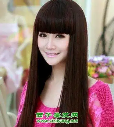 女生直发离子烫发型设计变飘逸又帅气美女