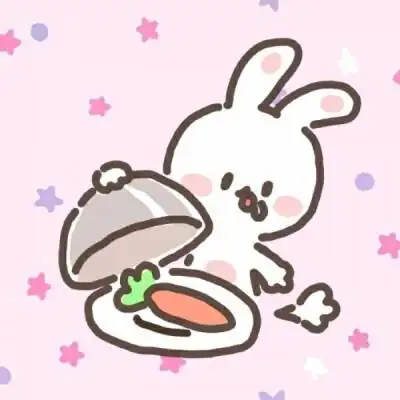 超可爱兔子头像/团头/粉色系 @可爱鬼沈醋醋