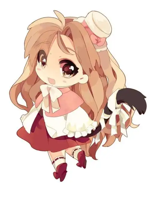 q版动漫人物女生-唯美图片大收集-话本小说网