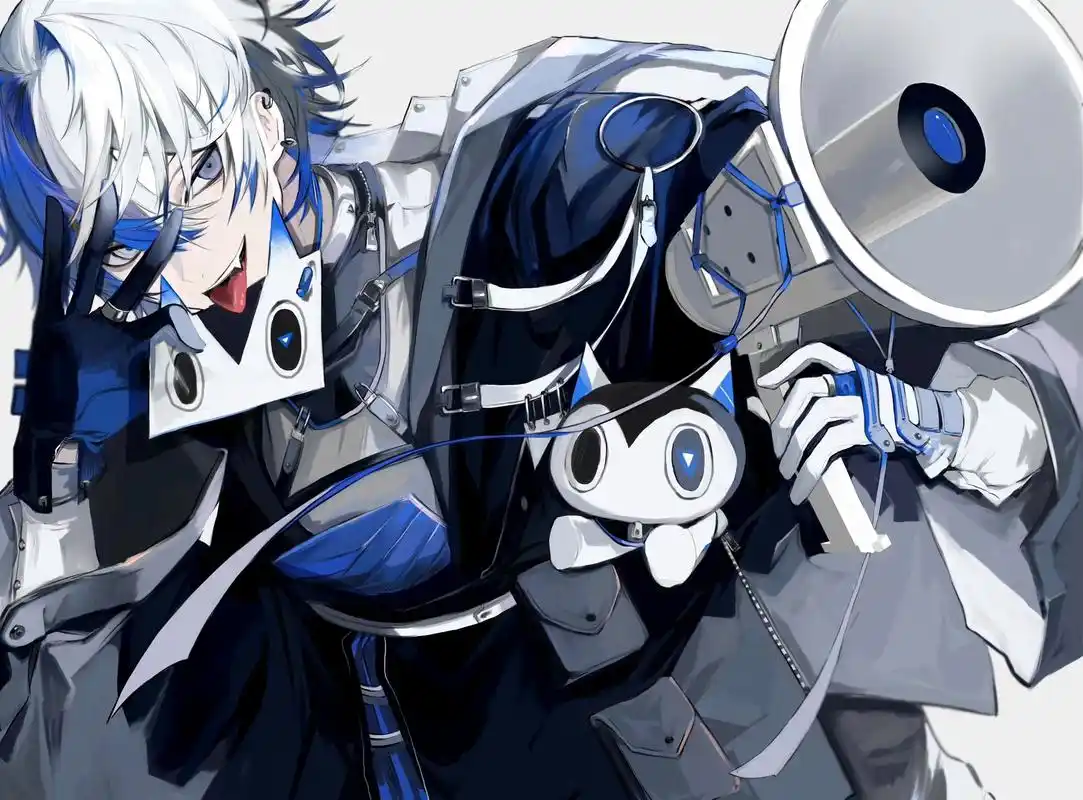 动漫# #插画# #二次元