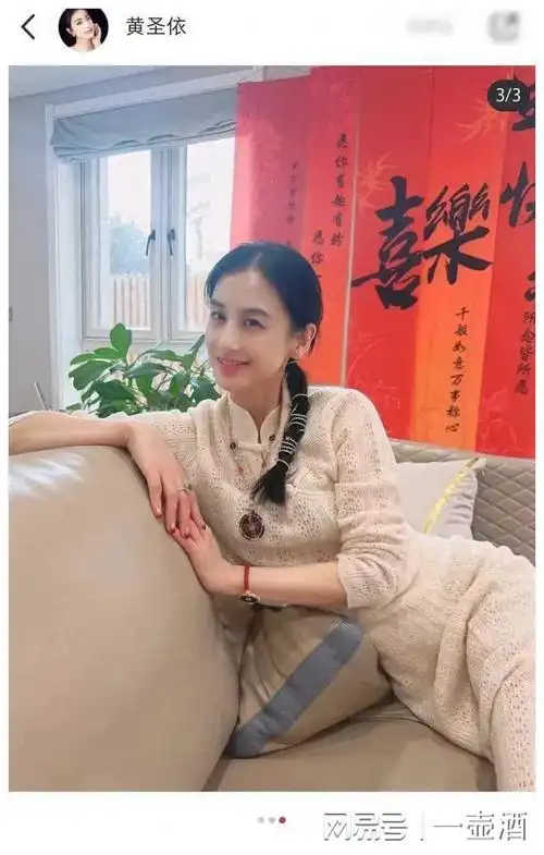 黄圣依素颜绑马尾合影儿子姐弟俩甜蜜亲子时光