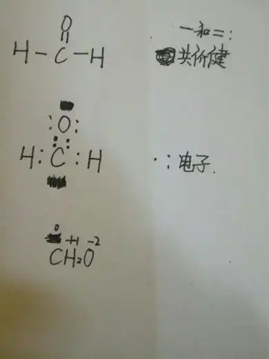 ch2o的化学价是2不是0啊!怎么回事?