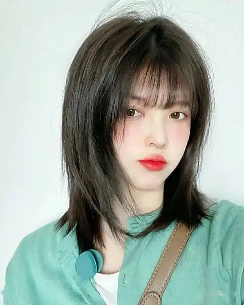 "高层次锁骨发",初夏剪刚刚好.