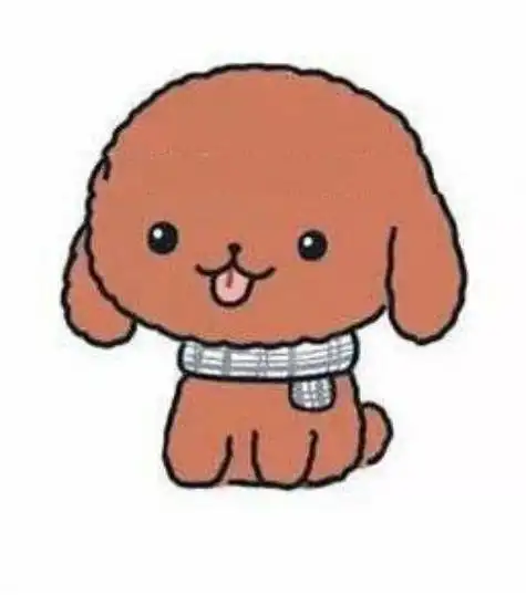犬简笔画画法图片步骤小泰迪狗的简笔画可爱超萌的卡通小泰迪狗简笔画
