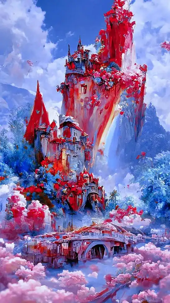 梦幻高清壁纸.如梦一般的仙境,让我如痴如醉#创作灵感 #手机 - 抖音