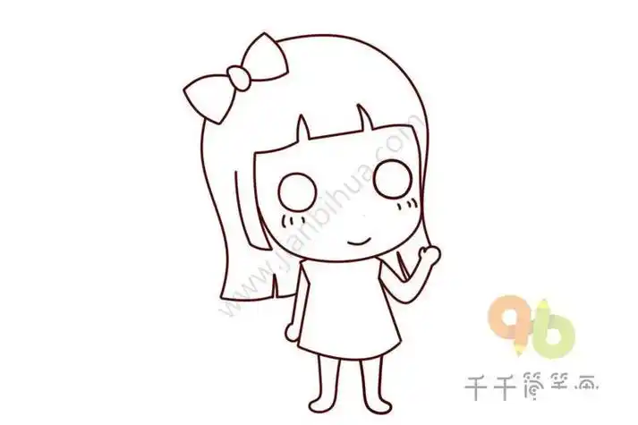 你自己简笔画怎么画