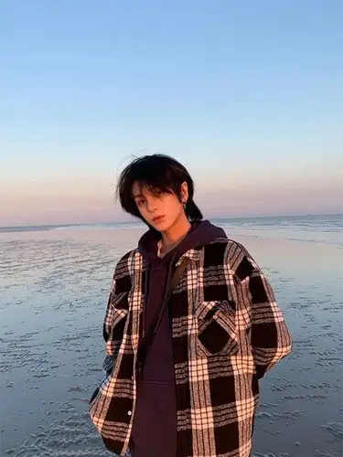 假发男短发网红鲻鱼头韩版帅气男士狼尾头发型蓬松自然学生全头套