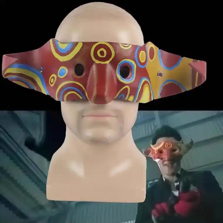 新警察故事吴彦祖面具#万圣节魔法之夜 #万圣节妆 #面具 # - 抖音