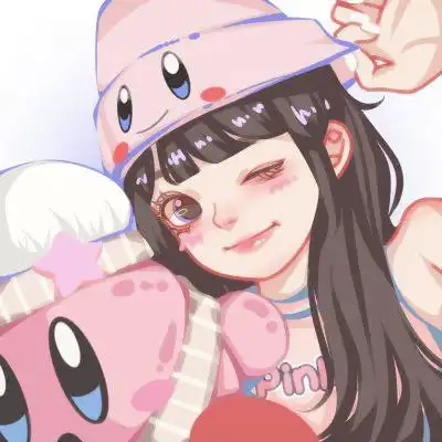 最美手绘头像女生