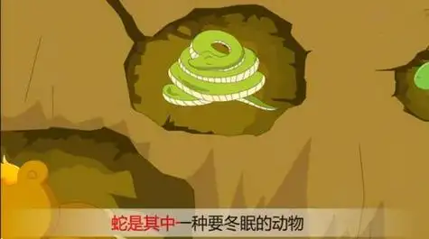 冬眠的蛇简笔画 冬眠的蛇简笔画步骤