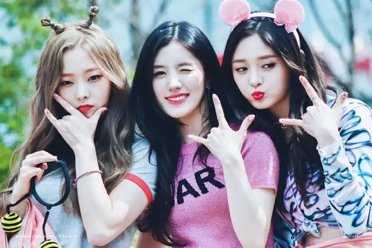 produce101 pristin 郑恩宇 周洁琼pinky 朴诗妍朴施妍