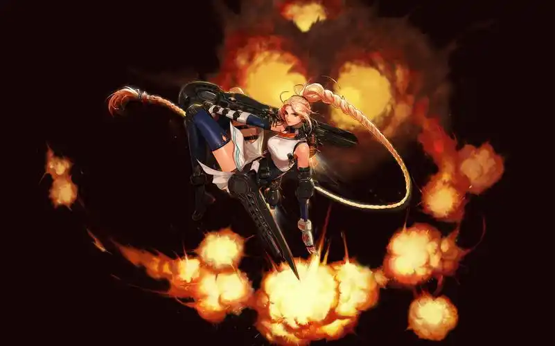 【dnf角色内置技能展示】重霄·弹药专家女