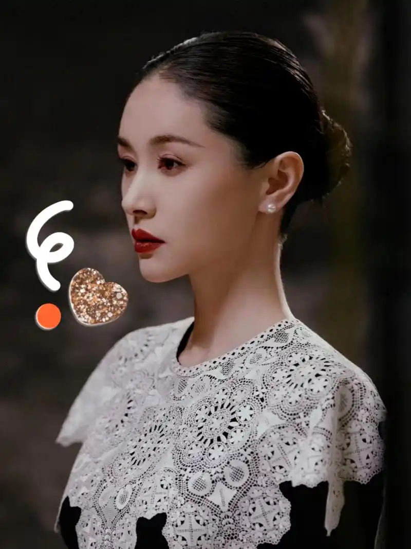 王子文端庄温婉写真分享真的羡慕她这个头型了!