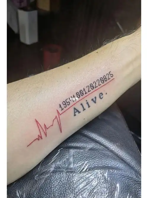 补一个纹身增一分思念提醒自己有些爱要永远记住#纹身也清新  #纹身