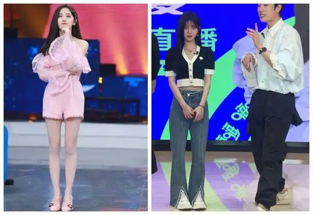 鞠婧祎生图曝光个子矮小与精修图差别大网友又壮又矮