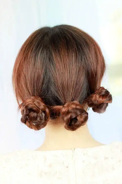 四款简单编发一学就会各个都超美(简单唯美的8款编发)(36)