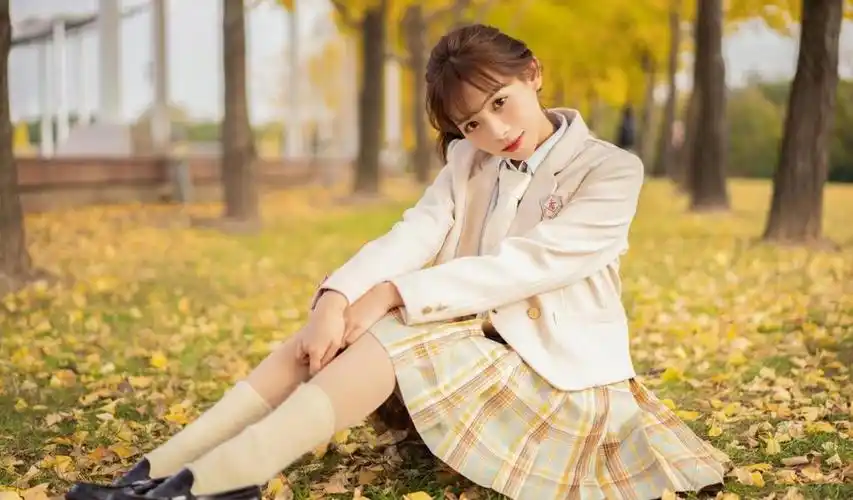 抖音流行的壁纸抖音素材jk制服图片