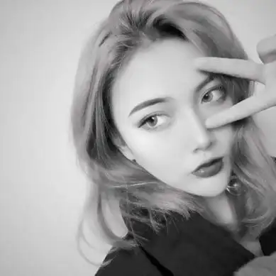 黑白女生头像高冷气质高清高冷有气质的女生黑白头像图片