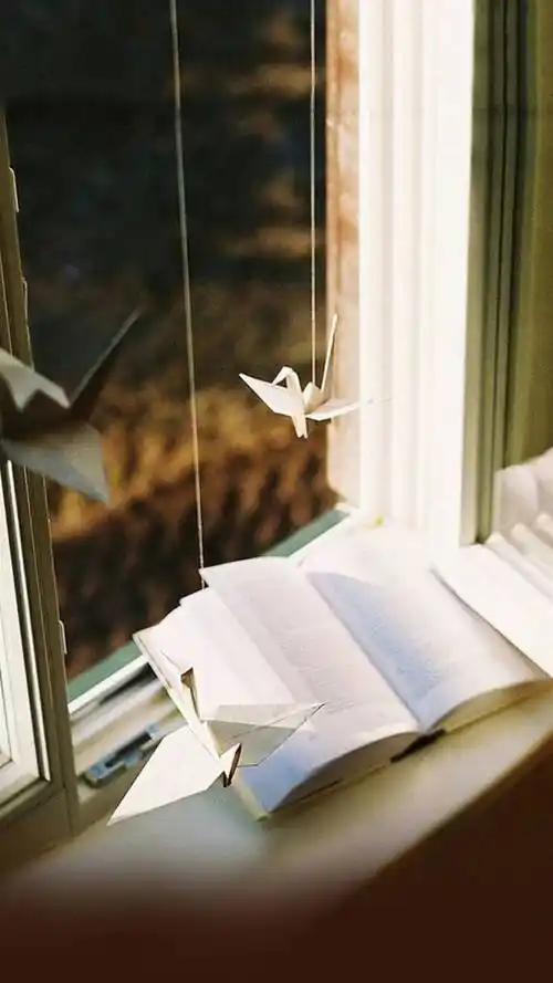 小清新,千纸鹤,文艺范,小清新,静物,手机壁纸文艺范千纸鹤