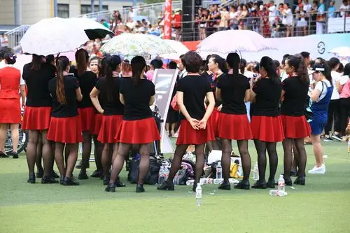 富县第三届广场舞大赛,客都代表队.