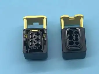 汽车连接器,新能源6-8孔连接器 公母防水线束接插件公母端子1-14